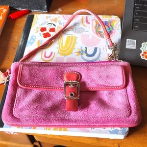 Coach Pink Wristlet